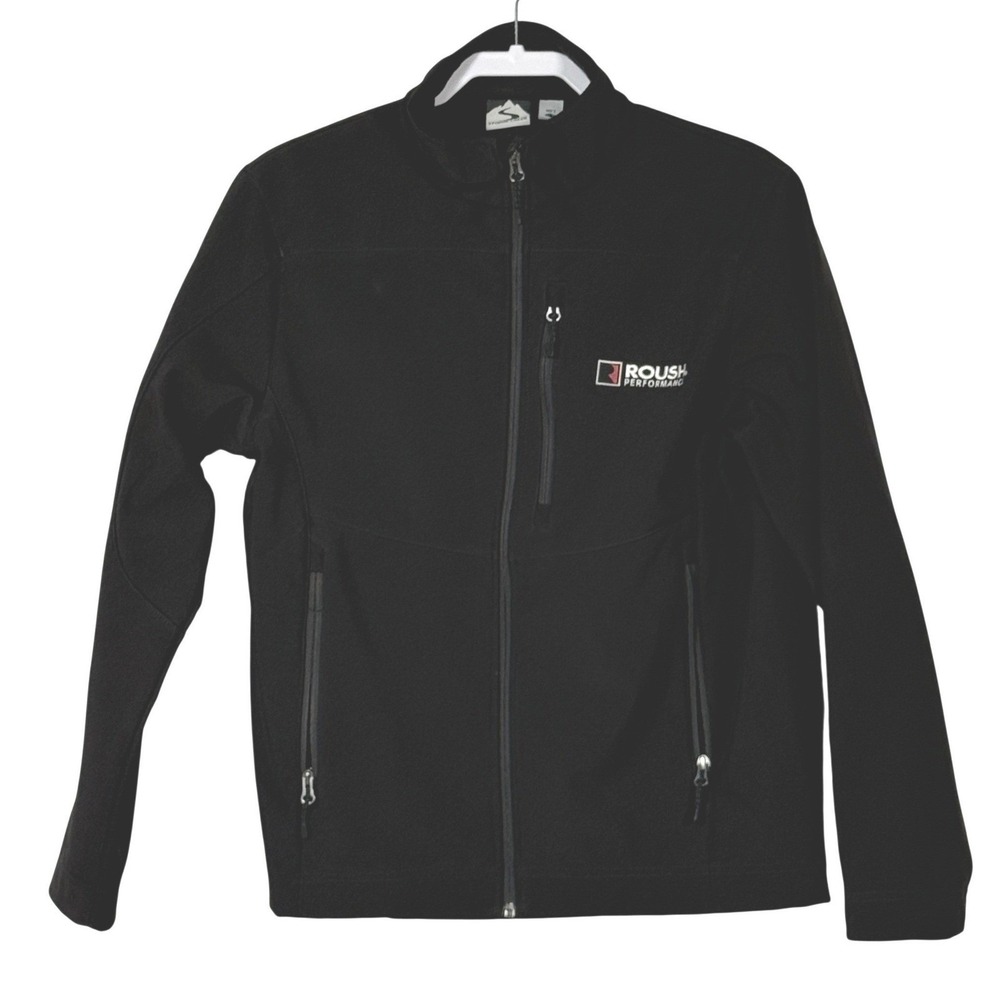 Roush Performance Softshell Jacket Mens S Black F… - image 2